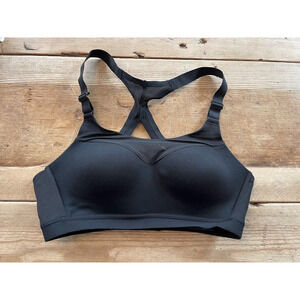 Victoria's Secret VSX Pure Black 34D Incredible Lightweight Max Sport Bra